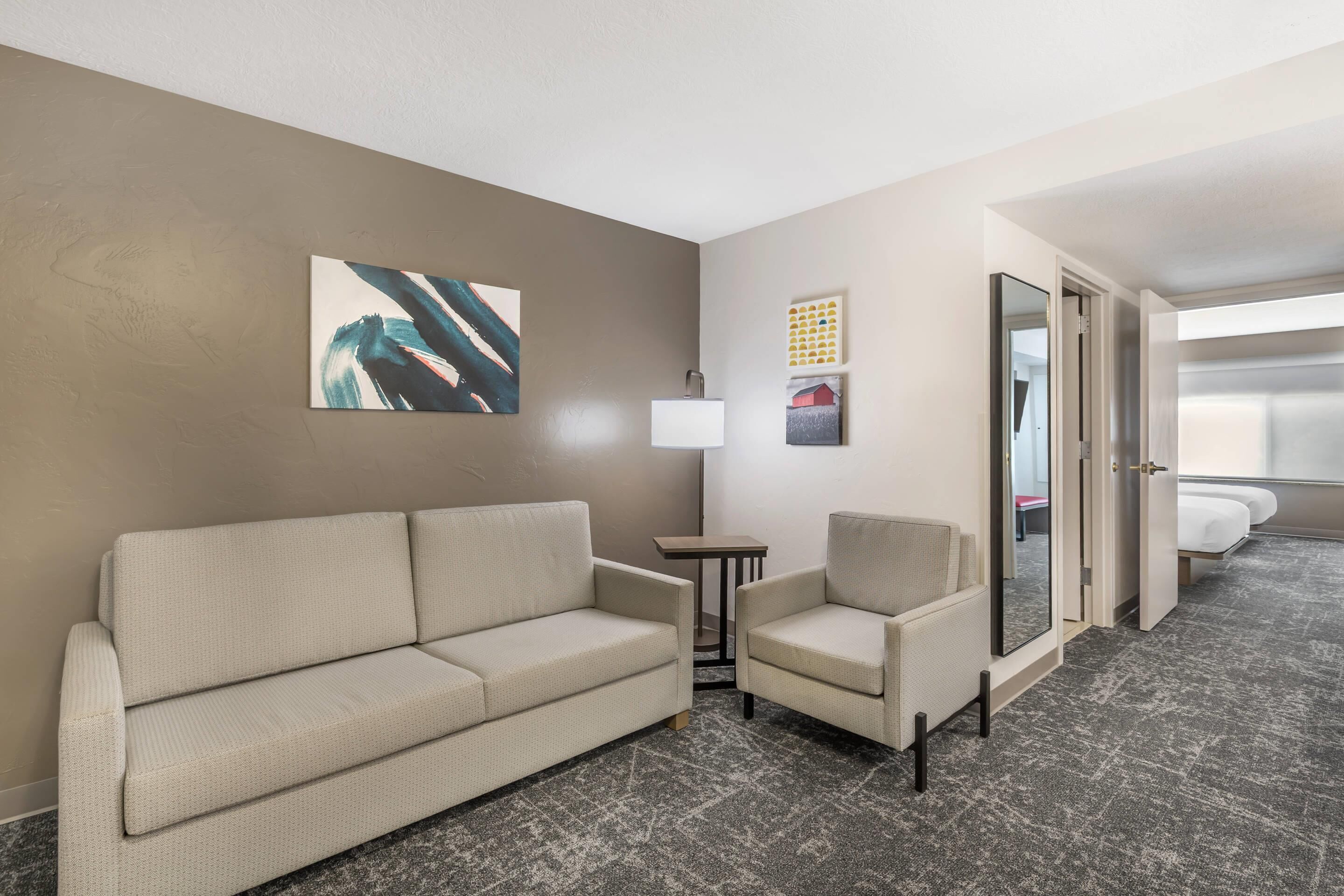 suite, multiple beds, non smoking | 1 bedroom, premium bedding, down duvets, pillow-top beds