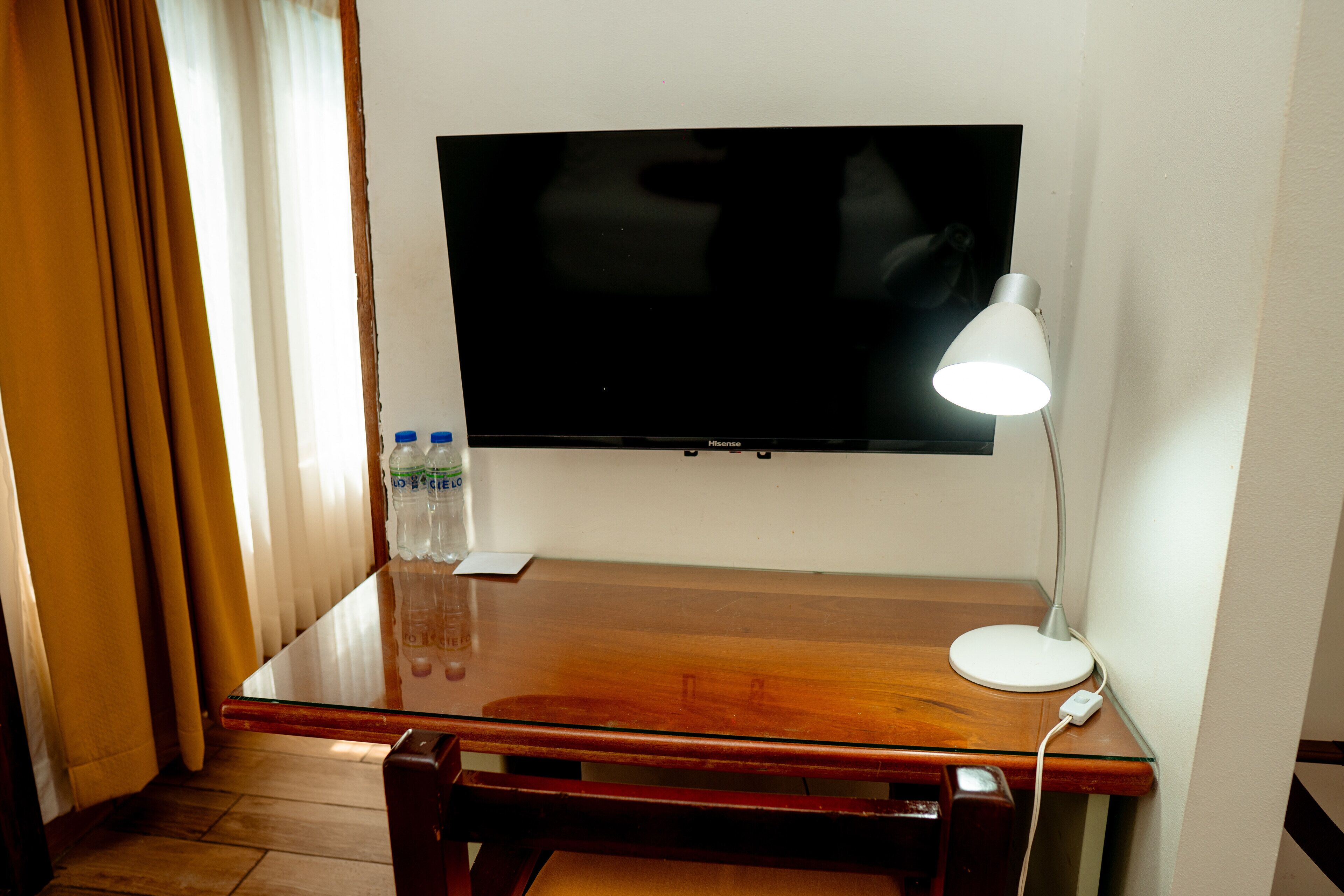 basic apartment, 1 queen bed | 1 bedroom, blackout curtains, free wifi, bed sheets