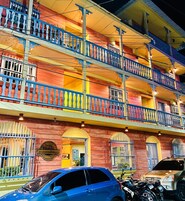 Front of property - evening/night