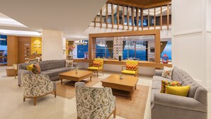 Sitteområde i lobbyen