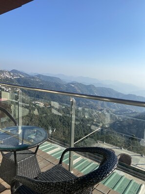 Utsikt fra overnattingsstedet