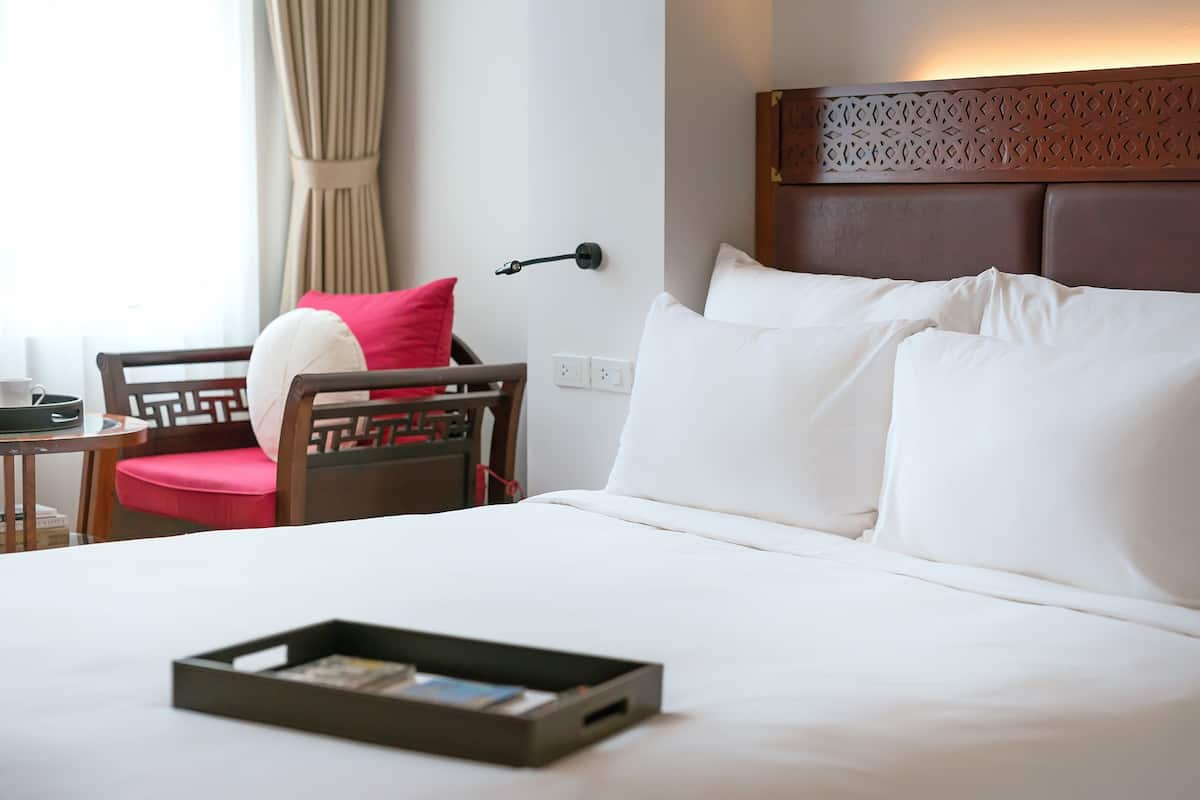 Habitación familiar | Ropa de cama de alta calidad, camas con efecto memoria y minibar