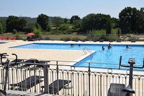 Seasonal outdoor pool