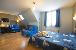 Habitación familiar | Wifi gratis y acceso para silla de ruedas