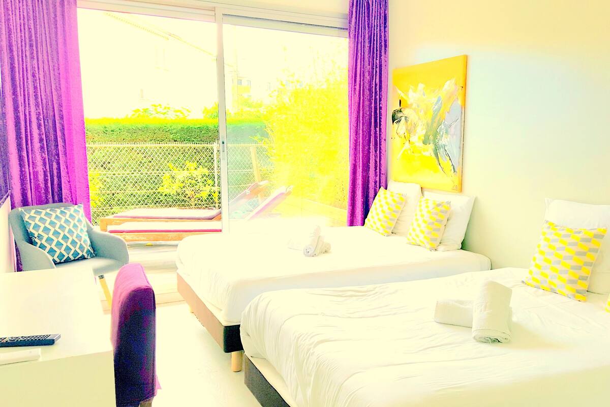 Comfort Quadruple Room, Balcony | Premium bedding, minibar, desk, soundproofing