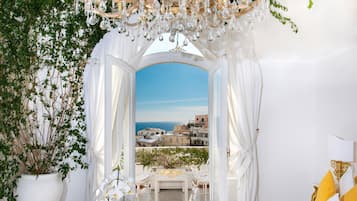 Chambre Double Romantique, balcon (vista mare)