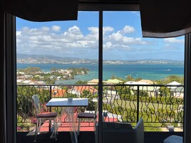 Suite Vista mar con jacuzzi privado | 1 dormitorio, ropa de cama de alta calidad, colchones viscoelásticos