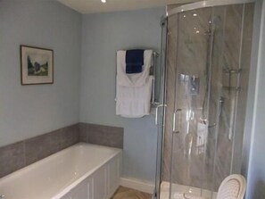 Habitación doble, baño en la habitación (Blue Room) | Baño