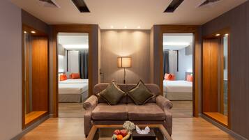 Modern Family 2 Bedroom Suite | Living area | LCD TV