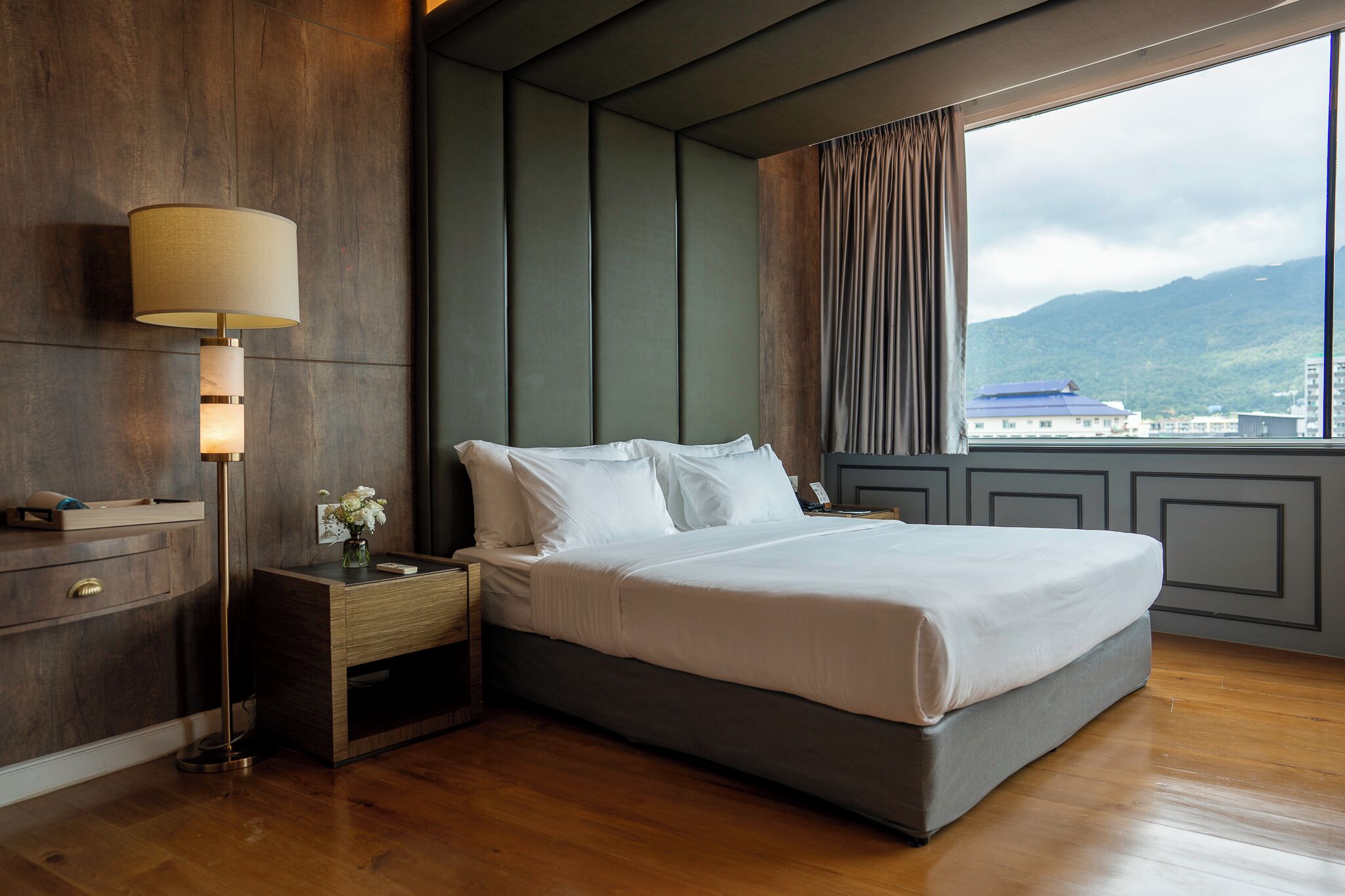 Vue sur les montagnes