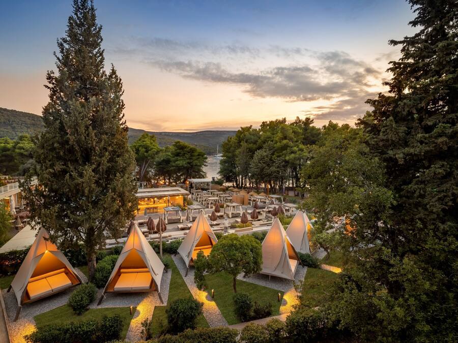 Fassade der Unterkunft