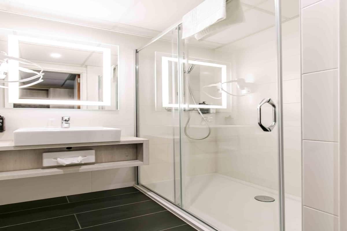 family room, balcony | in-room safe, desk, laptop workspace, blackout curtains