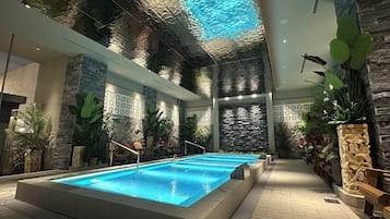 Sauna, hot tub, hot springs, body treatments, facials