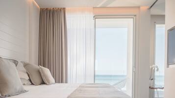 Ropa de cama de alta calidad y artículos del minibar gratis
