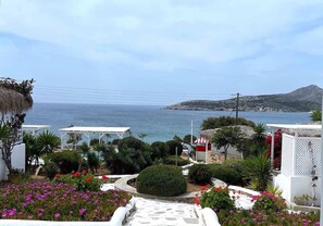 Suite Presidensial, 2 kamar tidur, pemandangan laut | Teras/patio