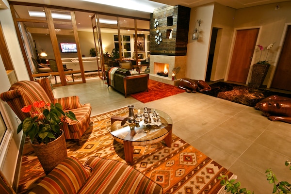 Lounge i lobbyen