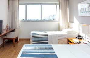 Studio Duplo Twin | Bureau, rideaux occultants, chambres insonorisées, Wi-Fi gratuit