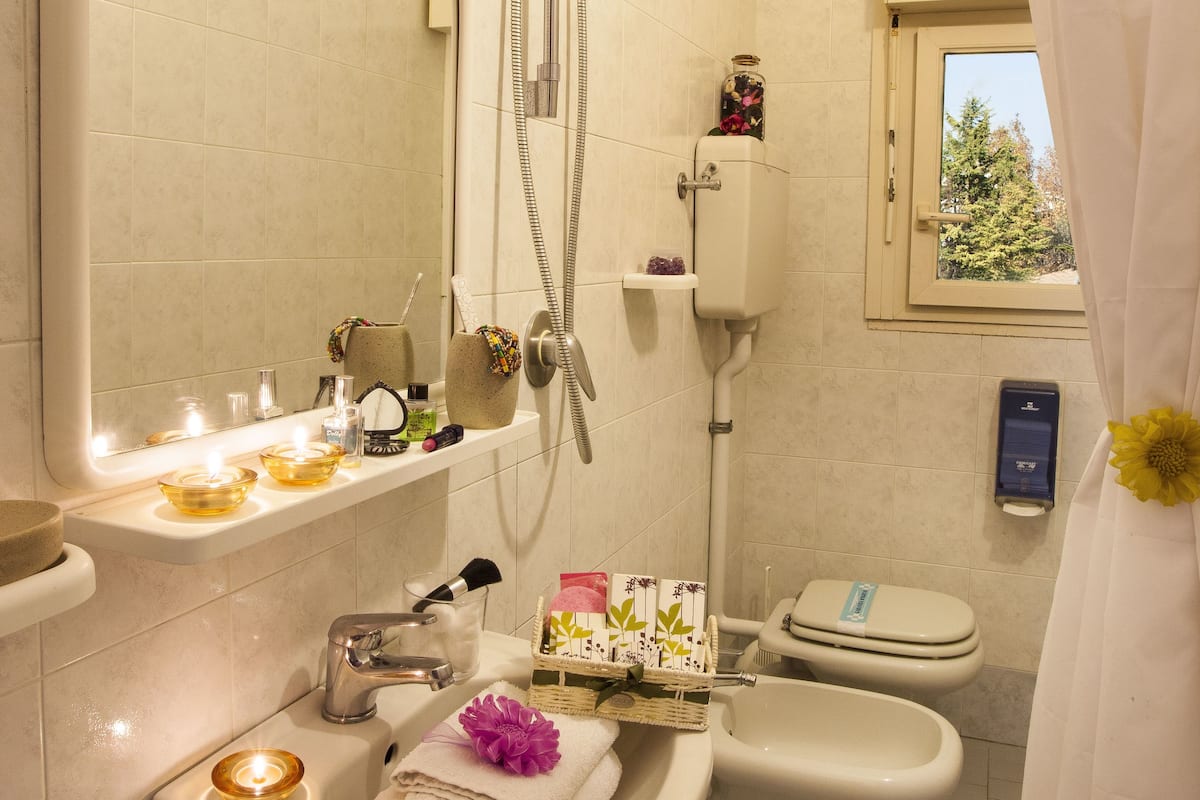 Economy-Doppelzimmer zur Einzelnutzung, 1 Schlafzimmer | Badezimmer