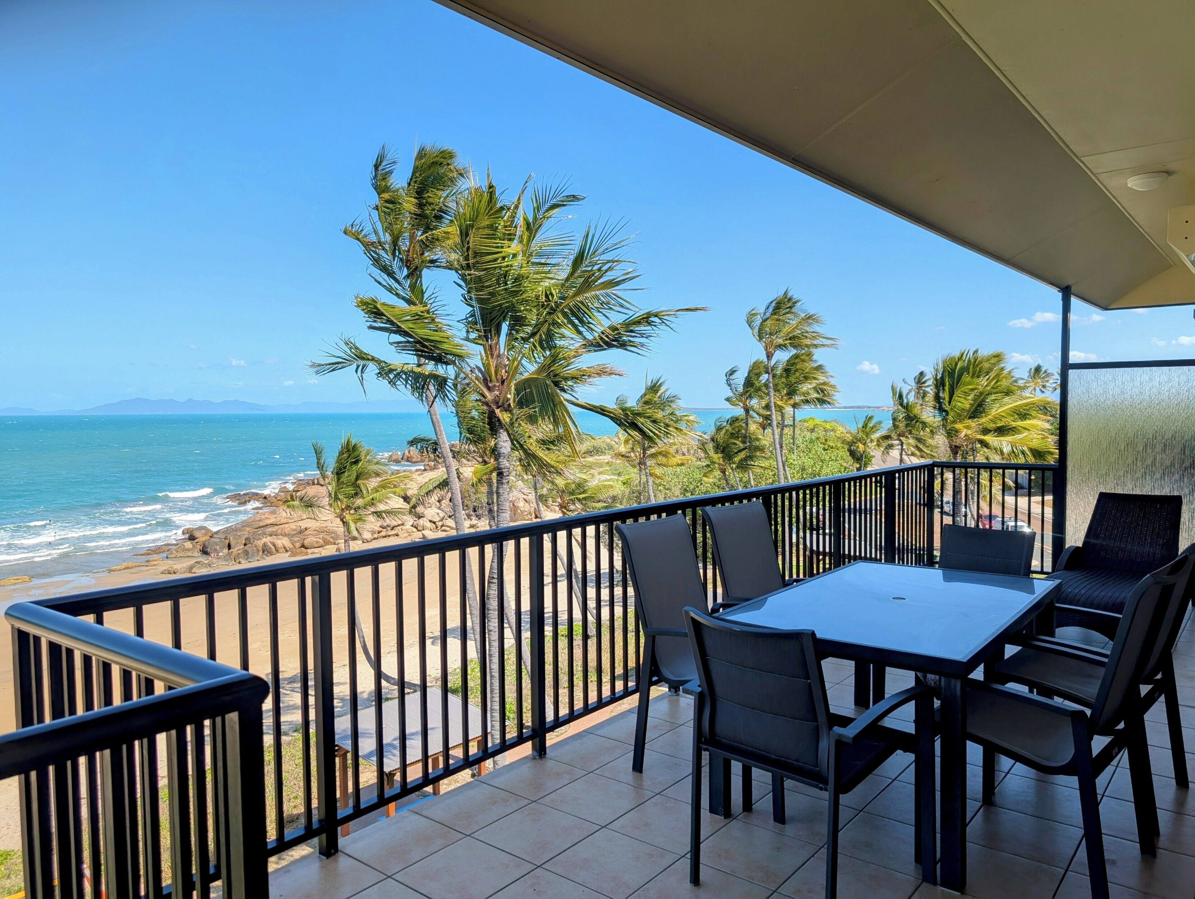 Loftsleilighet – premium, 2 soverom, strandutsikt | Terrasse/patio