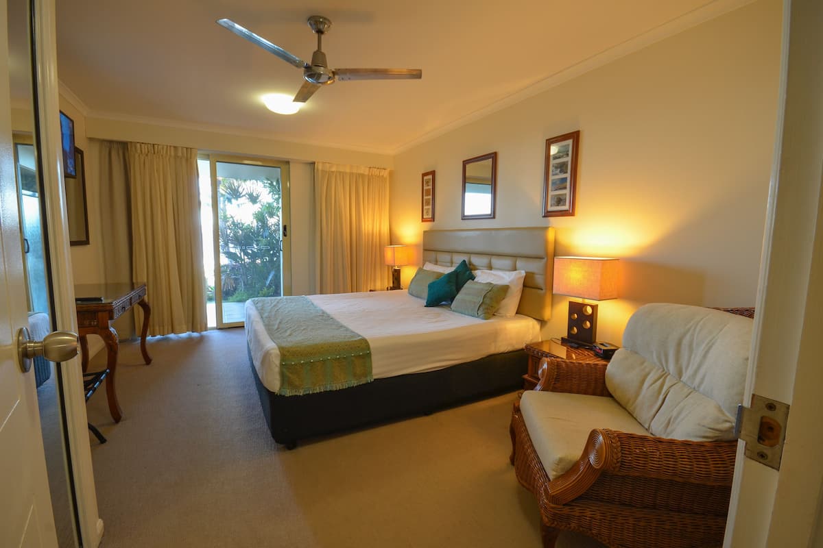 premium apartment, 2 bedrooms, beach view | pillow-top beds, individually decorated, individually furnished, desk