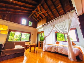 Ocean Villa, Sea Side, Twin Bed, with Private Terrace, Non Smoking | Premium bedding, in-room safe, desk, blackout drapes