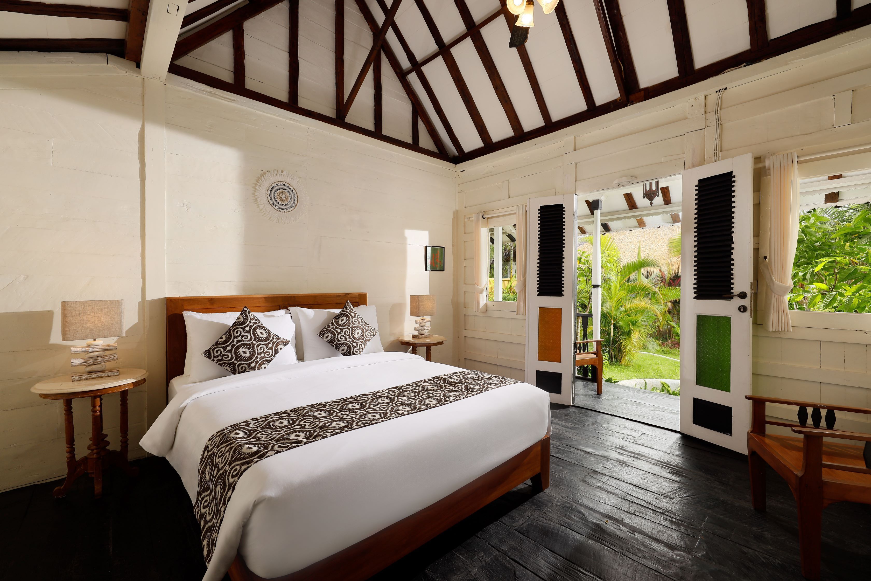 One-Bedroom Cottage Deluxe | เครื่องนอนระดับพรีเมียม, มินิบาร์, ตู้นิรภัยในห้องพัก