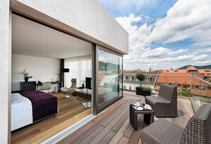 Panorama-Zimmer, Nichtraucher, Sauna
