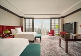 Premium bedding, down comforters, minibar, in-room safe