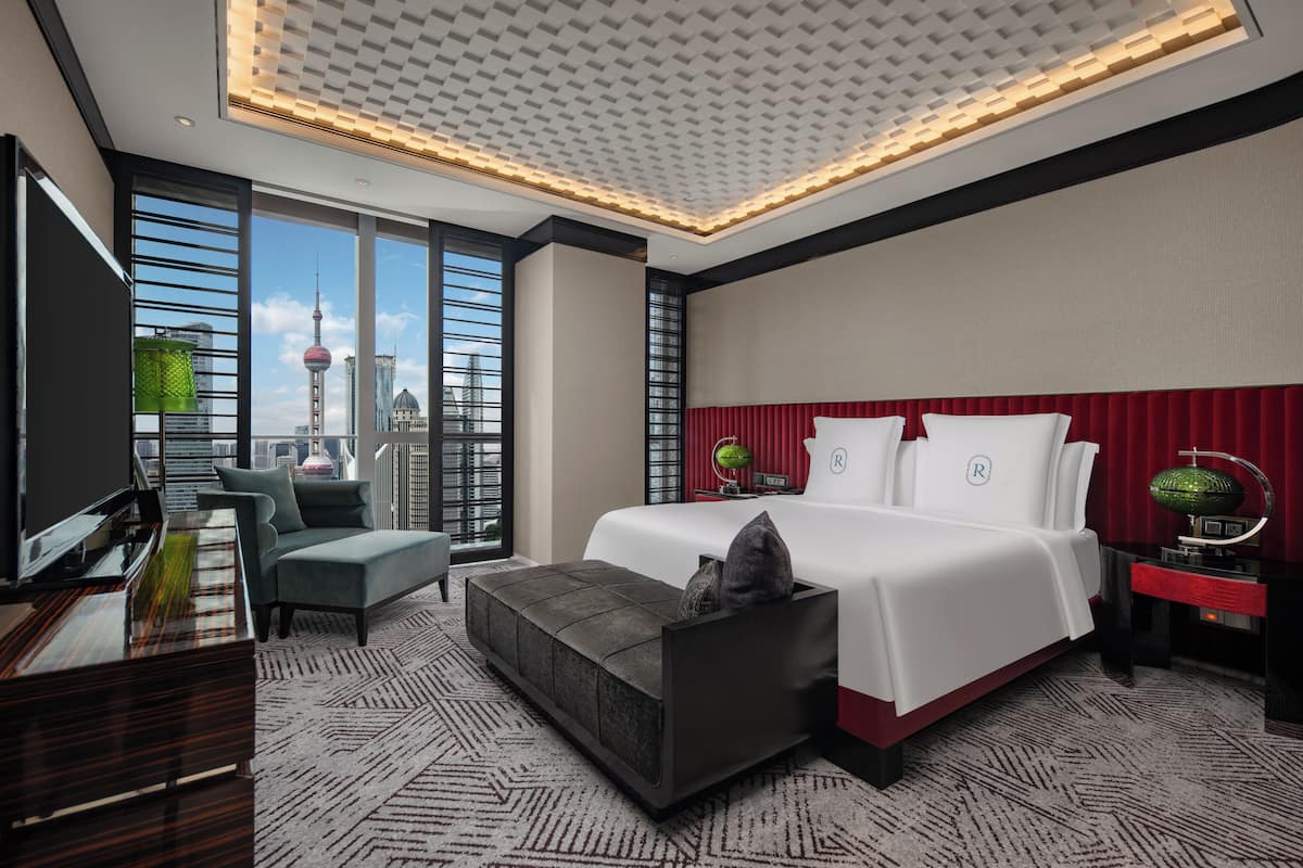 Suite, 2 habitaciones (Pearl River View) | Ropa de cama de alta calidad, edredón y minibar