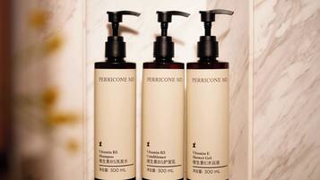 Three Perricone MD products in a box.