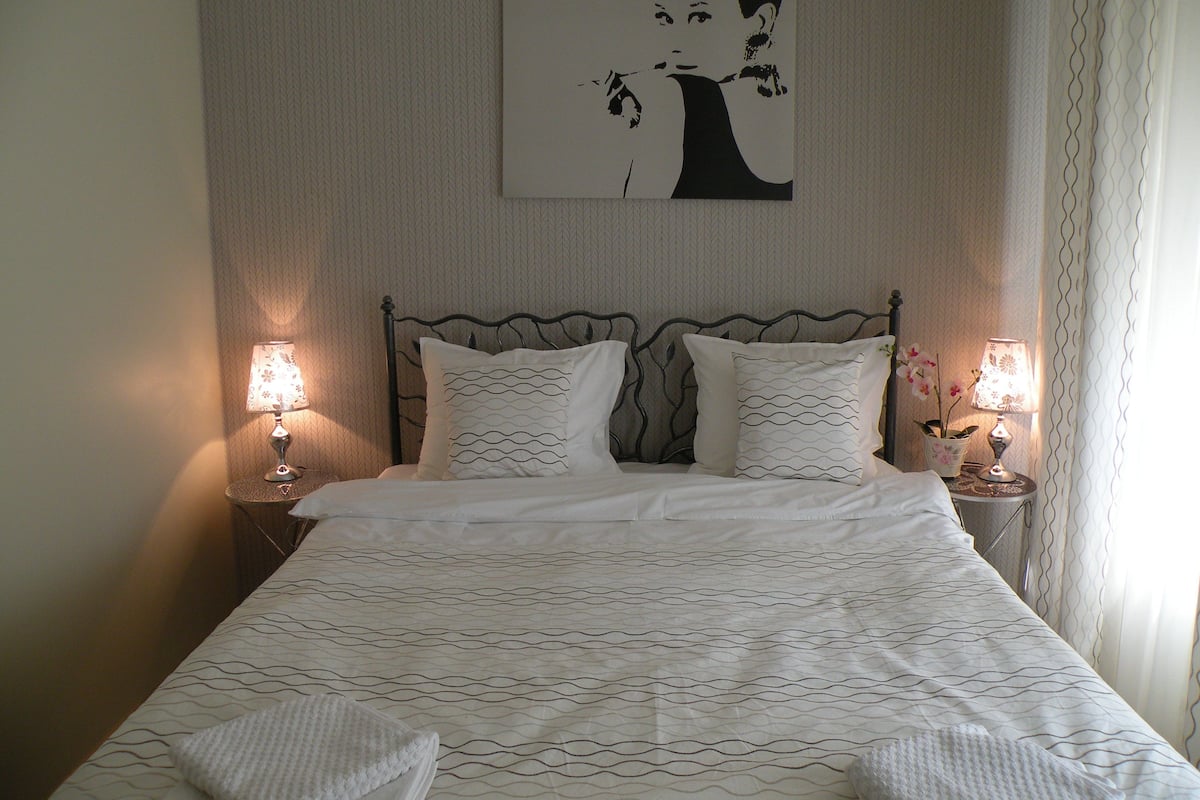 Superior Apartment | Premium bedding, soundproofing, cribs/infant beds, free WiFi