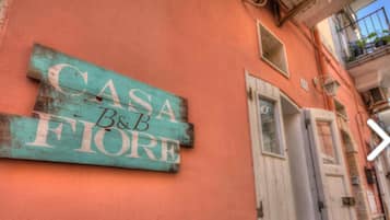 Facciata della struttura