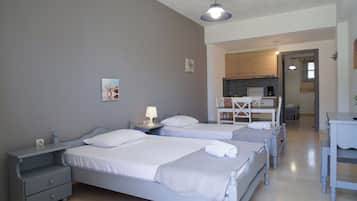 Appartamento familiare, vista giardino, al piano terra | Insonorizzazione, culle/letti per bambini (gratuiti), Wi-Fi gratuito