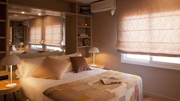 Deluxe-Apartment | Zimmersafe, individuell dekoriert, individuell eingerichtet