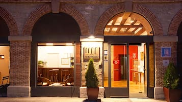 Entrada al alojamiento
