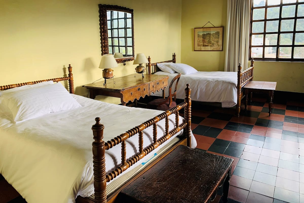 Premium bedding, individually decorated, individually furnished, desk