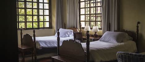 Premium bedding, individually decorated, individually furnished, desk