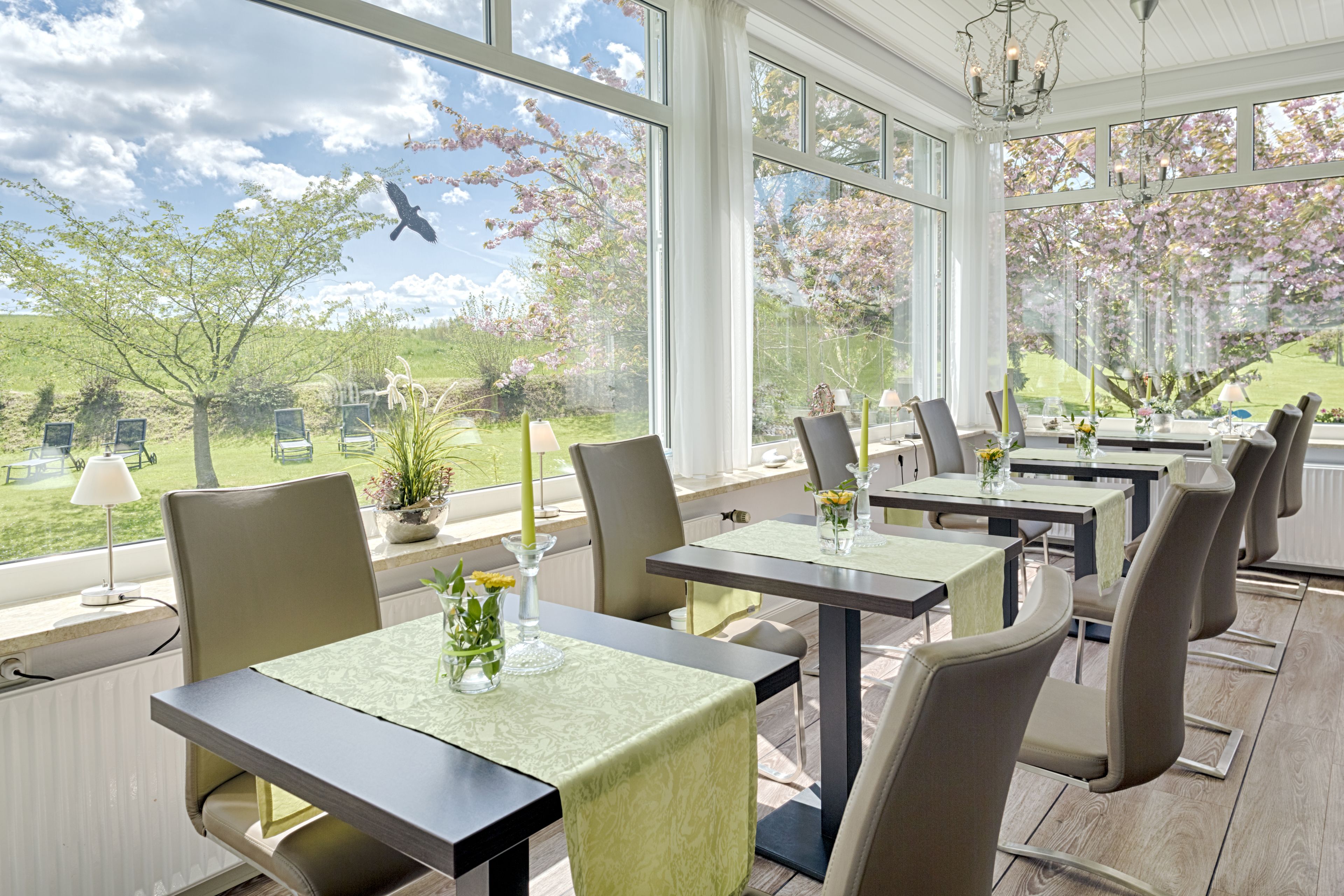 daily buffet breakfast (eur 19 per person)