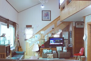 Living area - Gyeongju Tavo Guesthouse (Gyeongju)