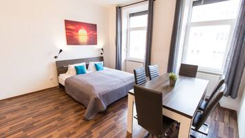 Superior Room, Multiple Beds | Iron/ironing board, free cribs/infant beds, free WiFi, bed sheets