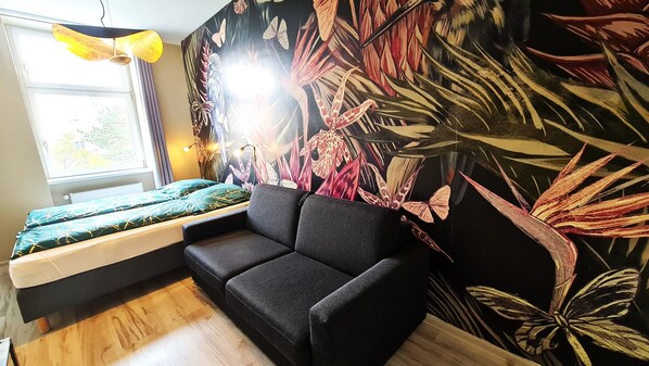 Departamento Confort | Caja de seguridad en la habitación y insonorización 