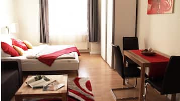 Estudio estándar, cocina | Tabla de planchar con plancha, cunas gratuitas y wifi gratis