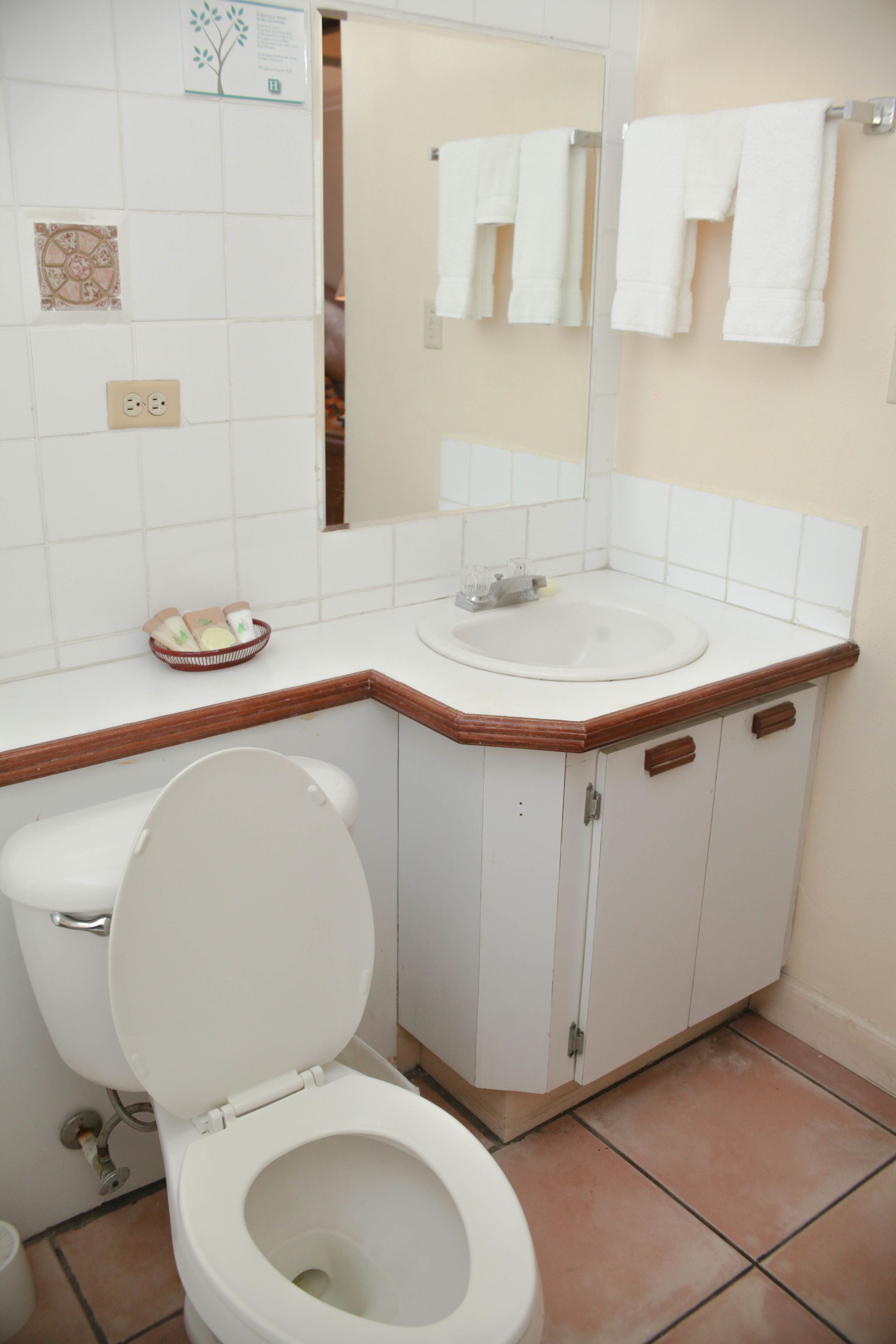 executive king, 1 king bed | bathroom | shower, free toiletries, towels