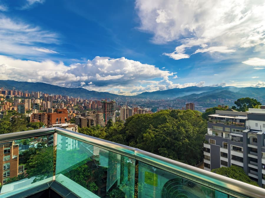Vista da propriedade
