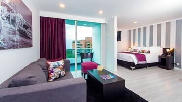 Habitación Premium | Caja fuerte, cortinas opacas, tabla de planchar con plancha