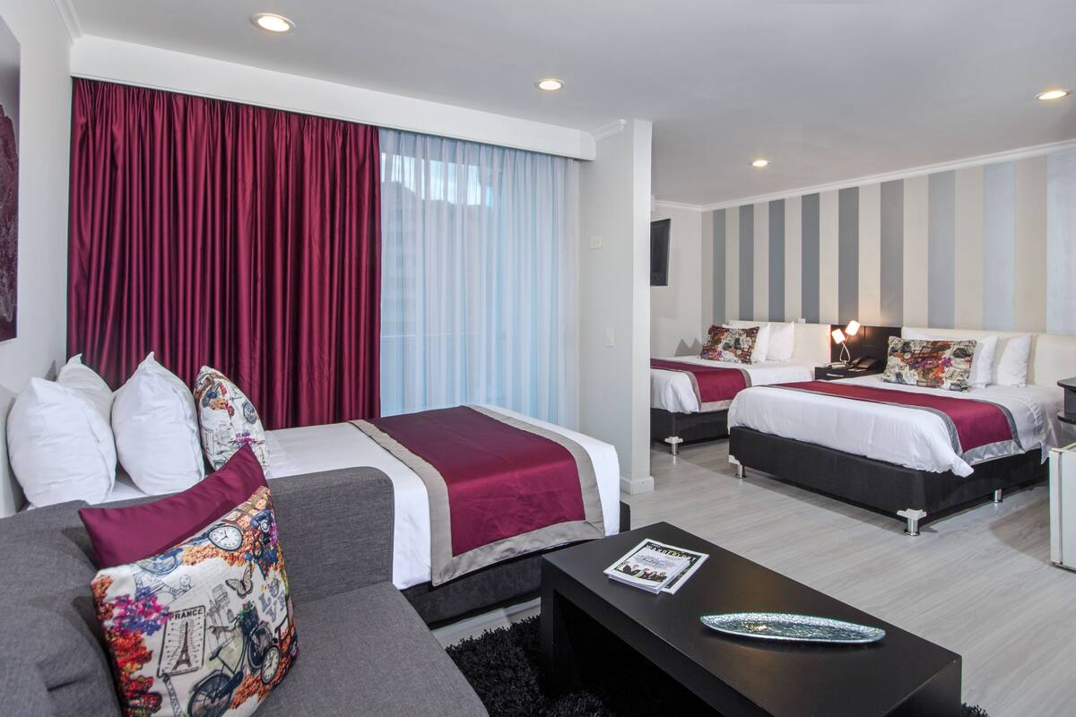 Premium Triple Room | In-room safe, desk, blackout curtains, iron/ironing board (on request)