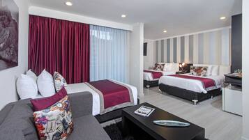 Premium Triple Room | In-room safe, desk, blackout drapes, iron/ironing board (on request)