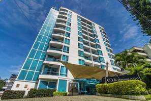 Fassade der Unterkunft