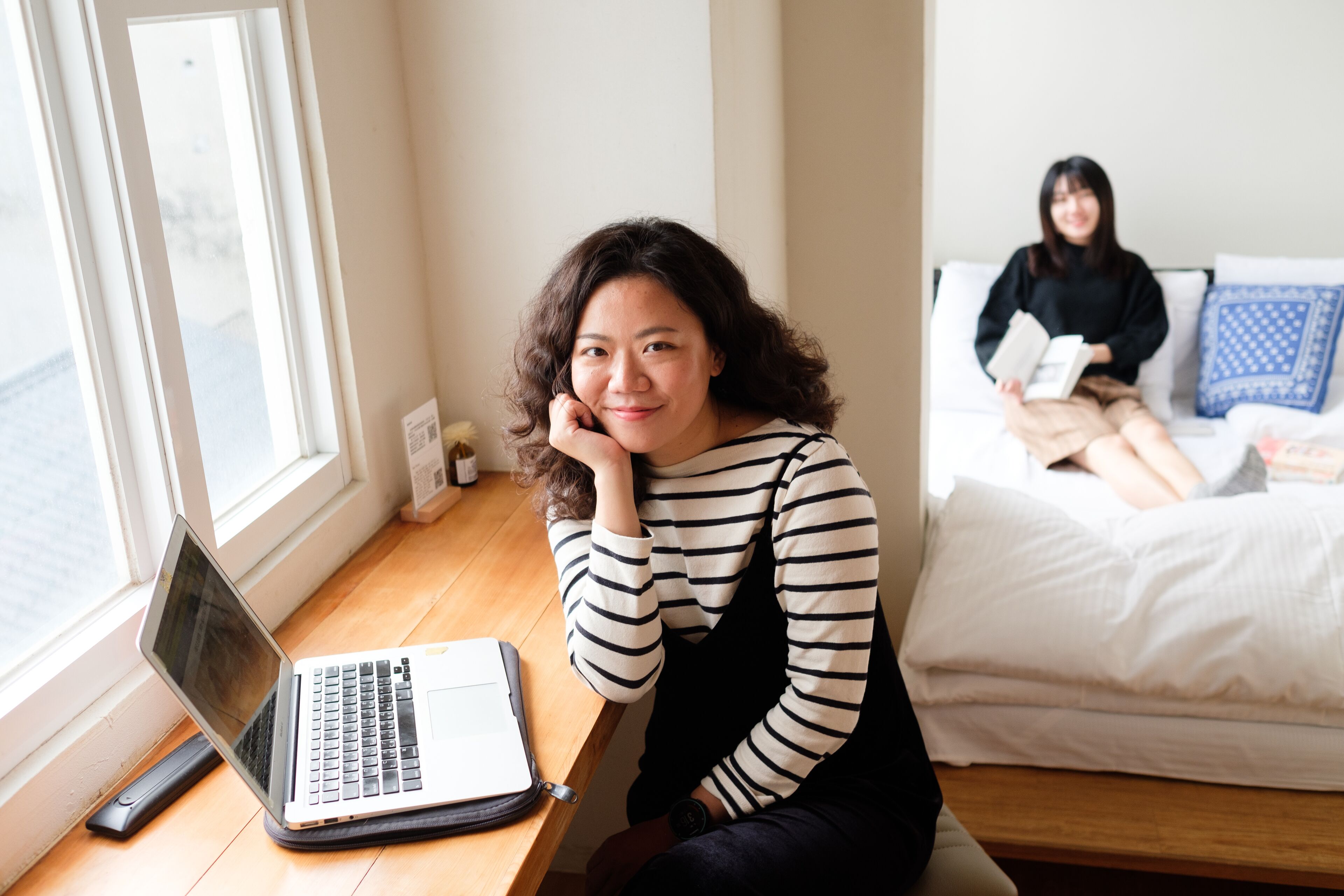 標準雙人房－附浴缸 | 高級寢具、羽絨被、獨特裝潢、布置獨特