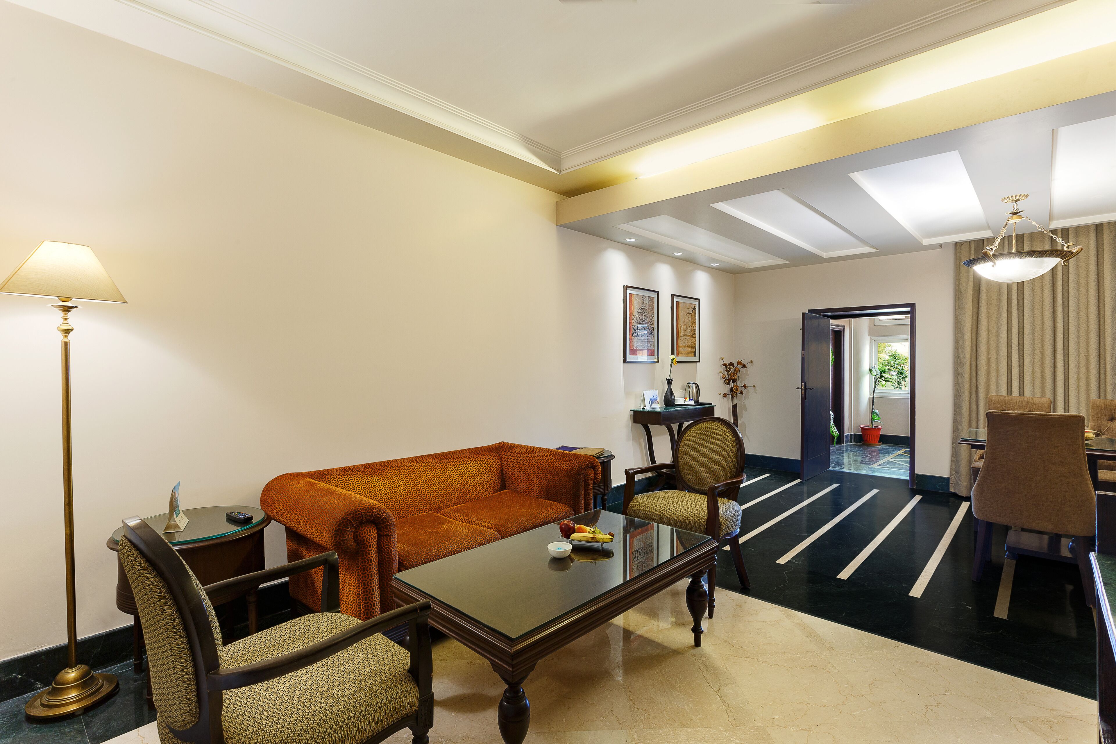maharaja suite | living area | 32-inch lcd tv with satellite channels, tv